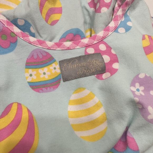 Eleanor Rose Easter Egg Peplum Tank Top - Picture 7 of 10
